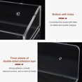 thumbnail image 4 of Wall-Mounted Bathroom Storage Organizer with Partition Acrylic Mirror Cabinet, 4 of 5