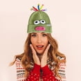 thumbnail image 1 of LADIGASU Lindo y Divertido Gorro de Lana de Punto,Ojos y Antenas Fresco y Dulce para Salir a La Calle Gorro de Lana Boca de Salchicha Ofertas de La Semana 1* Sombrero, 1 of 4