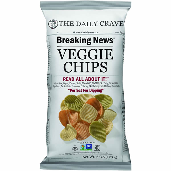 The Daily Crave Veggie Chips 6 oz. EACH