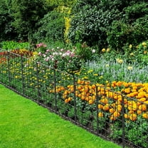 10ft Wire Section Garden Edging Border,Rustproof Metal Fence,Decor Garden Fence