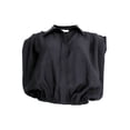 thumbnail image 1 of Blusa de escote en v Behla J&B Talla S Color Negro, 1 of 3