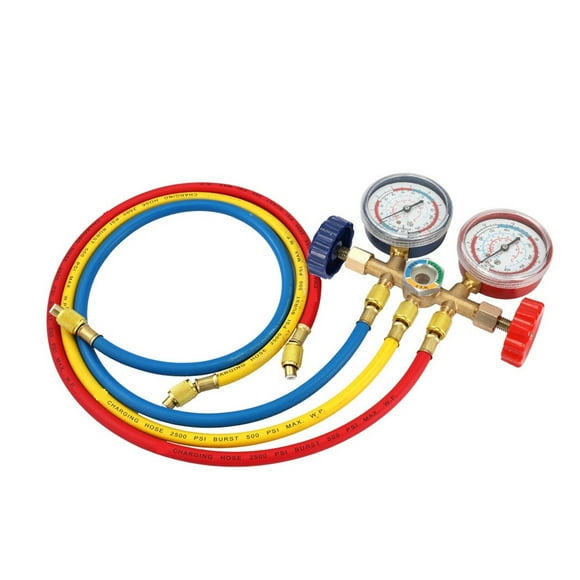 Refrigerant Manifold Gauge Set Air Conditioning Tools And Refrigerant Testing Charging Evacuation For Air Condition Refrigeration
