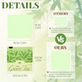 thumbnail image 2 of BOROLA 200 Sheets Oil Blotting Paper PLUS 9x9cm for Face, Extra-Large Soft Absorbing Pads for Face Shine Control, Portable Oil Absorbing Tissues for All Skin Types(Green Tea Scents), 2 of 4