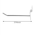 thumbnail image 4 of 100 x Single Hook Pin Shop Display Fitting Prong Hanger 100mm, 4 of 8