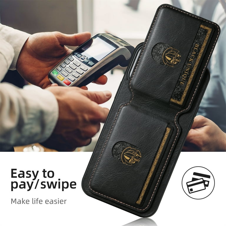 apple card protective sleeve Solid Dark Red watching videos Card Holder Rugged Shield Armor