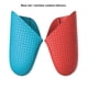 thumbnail image 1 of Grip Cover Reemplazo del protector del controlador de juego antideslizante de silicona para Switch Pro, azul rojo, rojo azul aleatorio Inevent EL000981-03, 1 of 7
