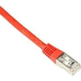 thumbnail image 2 of Black Box - Network cable - RJ-45 (M) to RJ-45 (M) - 7 ft - screened shielded twisted pair (SSTP) - CAT 5e - molded, stranded - red, 2 of 2