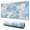 Rose et Bleu, variante sur Tapis de Souris Camouflage Rose Gris Imperméable, Caoutchouc+multispandex Antidérapant pour Bureau Maison Jeu 31.5x15.7 Pouces