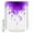 Purple, variant on Small Stall Shower Curtain 36x72 Inch Narrow Half Size Modern Pink Bath Curtains Bathroom Decor Gradient Floral Abstract Bohemian White Waterproof Fabric Shower Curtain Set with Hooks 36 Inch