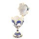 thumbnail image 3 of Egg Style Trinket Box Hinged Enamelled Rhinestones Multifunctional Home Decor Alloy Vintage Jewelry Box Gold Blue, 3 of 4