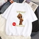 thumbnail image 1 of Camisetas con estampado de Marvel Baby Groot para mujer, ropa de calle informal a la moda, camisetas de dibujos animados para mujer, Camiseta con cuello redondo, 1 of 1