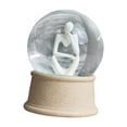 thumbnail image 4 of Estatua de pensador moderno, bola transparente, decoración, adorno, centro de mesa, artesanía abstracta Estilo B, 4 of 9