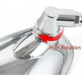 thumbnail image 3 of Motorcycle Mirror, Universal Chrome Motorcycle Mirror For H0nda, Suzuki, Aprilia And Cruiser Scooter2pcs-silver, 3 of 5
