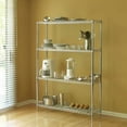 thumbnail image 4 of Shelving Inc. 12" d x 54" w x 96" h Chrome Wire Shelving with 4 Tier Shelves, Weight Capacity 800lbs Per Shelf, 4 of 6
