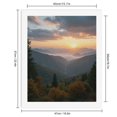 thumbnail image 2 of Paint by Numbers Kit for Adults, Majestic Mountain Sunrise Vista Paint by Numbers, Easy Paint by Numbers Kit for Adults Beginner, DIY Adult Paint by Number Kits on Canvas, 12x16in Home Decor, 2 of 7