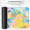 thumbnail image 6 of Desk Mouse Pad, Large Gaming Mousepad, XXL Desk Pad, Extended Long Superior Micro-Weave Cloth Non-slip Rubber Big Computer Mouse Mat for Gamer, Office & Home, 35" x 15", Abstract Watercolour, 6 of 6