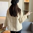 thumbnail image 2 of PIKADINGNIS High Quality Faux Mink Fur Coat Women Winter Warm Artificial Fur Jacket Woman Korean Zipper Faux Rabbit Fur Jacket, 2 of 6