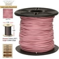thumbnail image 4 of The Beadsmith Leather Cord – Light Pink– .5mm Spool – 25 Yards/22.86 Meters – Indian Leather Thong Ideal for Braiding, Beading, Necklaces, Fine Lacing, Hair Accessories & DIY Jewelry Making, 4 of 8