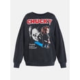 thumbnail image 5 of Chucky Women’s Halloween Sweatshirt, Sizes XXS-XXL, 5 of 5