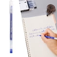 thumbnail image 2 of Outdoor Fall Decor 1 Pieces 0.5mm Large Capacity Black Full Needle Tube Neutral Pen Available In Red Blue And Black Three Colors For Neutral Pens Black (single Piece) 1ml, 2 of 9