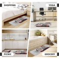 thumbnail image 6 of Honeii Christmas Snowman With Hat Print Kitchen Mat [2 PCS] for Floor, Waterproof Non-Slip Rugs, Kitchen Decor,Standing Mat for Floor,Office, Sink, Laundry, 6 of 6