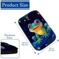 thumbnail image 4 of Frog Car Armrest Cover 12.5x8.2 Inch Soft Comfortable Furry Printed Accessory - Armrest Accessories, 4 of 6