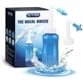 thumbnail image 1 of Neti Pot Sinus Rinse Kit Solución salina Botella de enjuague nasal Irrigación Limpiador de nariz, 1 of 1