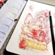 thumbnail image 2 of Anime Baohong 100% Cotton Watercolor Painting Paper 300g Professional Tutorial Draft Coloring Paper For Practicing Art Supplies27cmx19cm He Qiyong unisex, 2 of 2