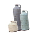 thumbnail image 3 of GROWTH TANK 3 Pcs Ceramic Flower Vase Planter Home Decor Table Planter Shelf Antique Ceramic Mixed Color, 3 of 9