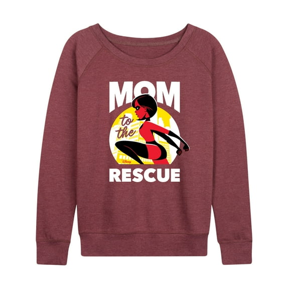 The Incredibles - Mom To The Rescue - Women's Lightweight French Terry Long Sleeve Shirt