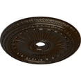 thumbnail image 3 of 35 1/8"OD x 4 7/8"ID x 2 1/2"P Viceroy Ceiling Medallion (Fits Canopies up to 4 7/8"), Hand-Painted Bronze, 3 of 6