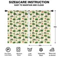 thumbnail image 2 of Blackout Kids Curtains,Cartoon Tractors Barns Beige Pattern Childrens Insulated Curtains Set Of 2,Bedroom Essentials,Toddler Room Decor 42"x63", 2 of 5