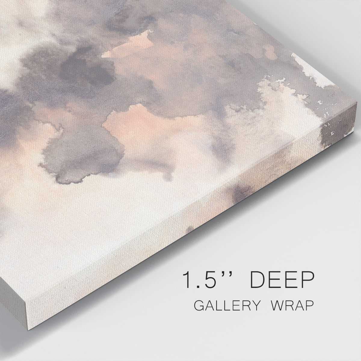 Wexford Home Smoke Surface II-Premium Gallery Wrapped Canvas, 10" x 10" - Ready to Hang