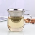 thumbnail image 3 of Bewildely Infusor de té de malla Extra fina, 1 Uds., Infusor de té con asa, taza de filtro de infusión de té y café reutilizable de acero Teteras, 3 of 6