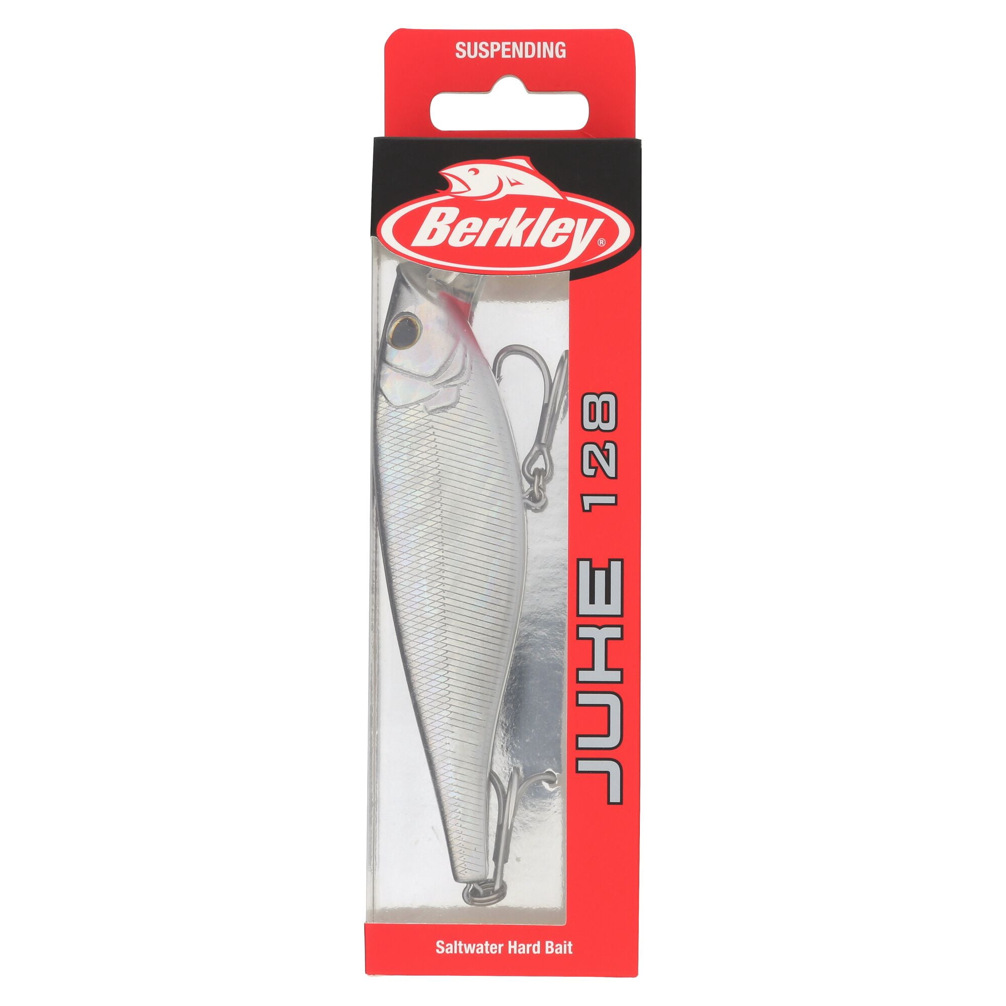 Berkley Juke Saltwater, 5 in, Crankbaits, Black Silver (1 Count)