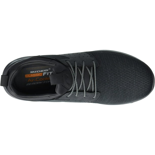 mármol Reino atraer Skechers Men's Classic Fit-Delson-Camden Sneaker, Gray, 10.5 Wide -  Walmart.com