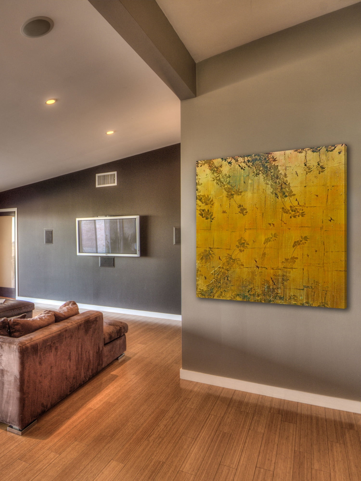 Marmont Hill "Reflectere" by Tracy Silva Barbosa Painting Print on Canvas