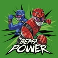thumbnail image 2 of Boy's Power Rangers Beast Morphers Flash  Graphic Tee Kelly Green Large, 2 of 4