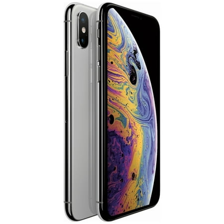 Pre-Owned Apple iPhone XS 64GB Fully Unlocked Phone Silver (Refurbished: Fair)
