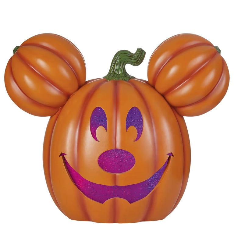 Halloween 20-inch Mickey Pumpkin with Lights and Music - Walmart.com