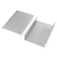 thumbnail image 4 of Miulika Extruded Aluminum Enclosure L Type Box Case for Projector 105x55x150mm White, 4 of 9