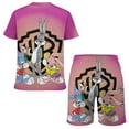 thumbnail image 2 of Looney Tunes Bugs Bunny Boys T-Shirt And Shorts Outfit Set Athletic Short Sleeve Tee Mesh Shorts Set for Kids, 2 of 8