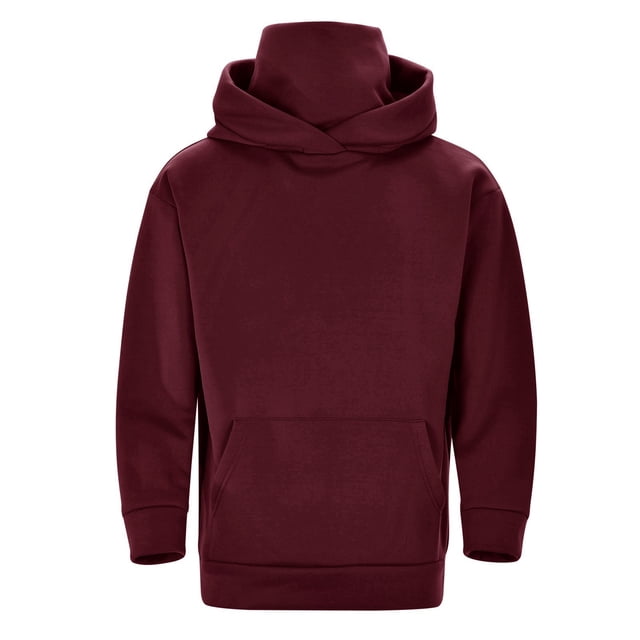 LIaqionyy Chandail à Capuche pour Hommes Col Montant Décontracté Chandail à Manches Longues avec Poche