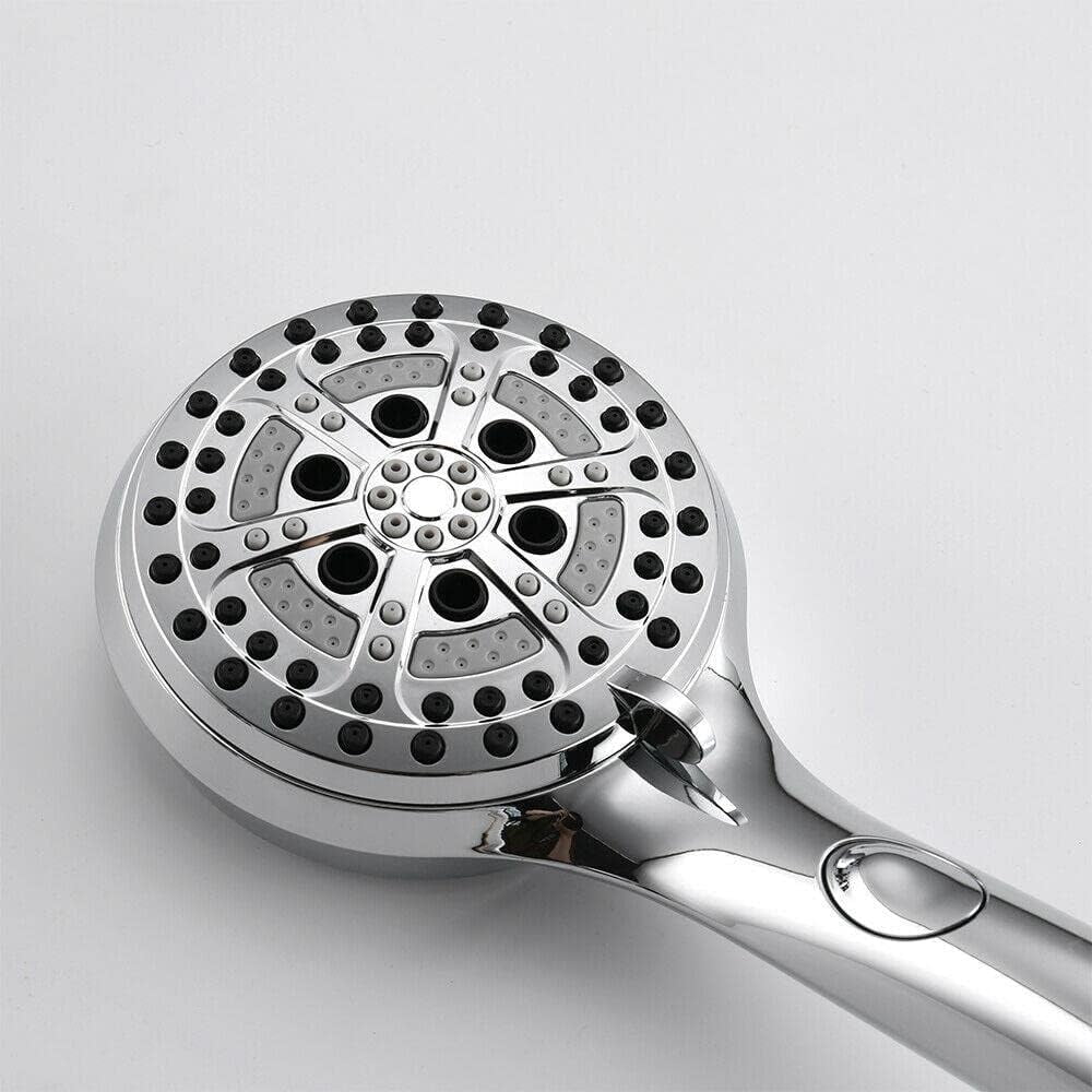 Plastic 5 Sprayer Hand-held Shower Head Padro Shower head Shower head with handheld Shower heads Shower head Handheld shower heads Rain setting shower heads Showerheads & handheld showers
