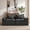 Dark Gray, variant on Fulsmile 70" Loveseat Modular Sectional Sofa 2-Seater Compact Foam Couch with Pillows Arms for Living Room Bedroom Aapartment, Plaid Greyolive