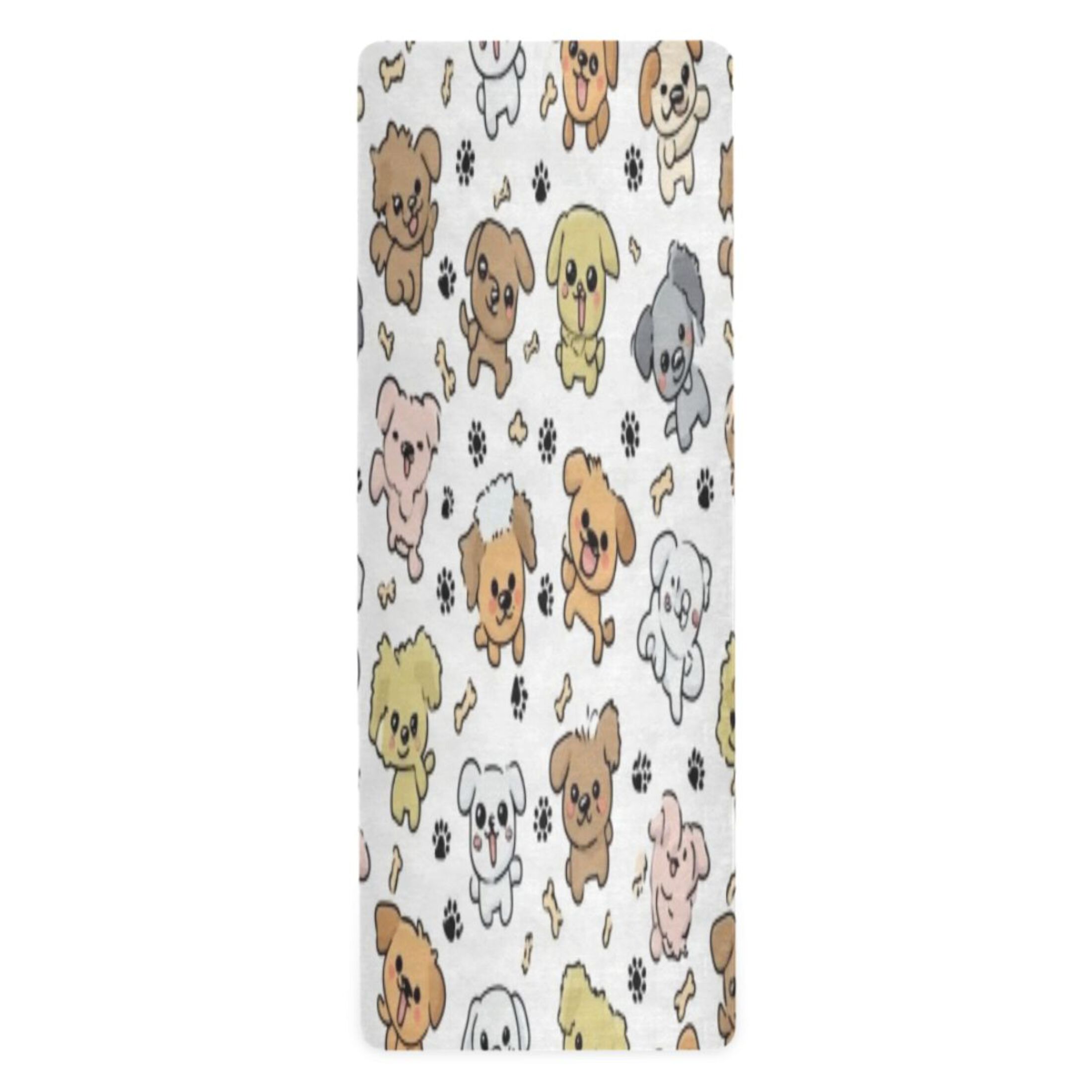 BZSMCE Yoga Mat Women Fitness Mat Puppy Pattern Pattern
