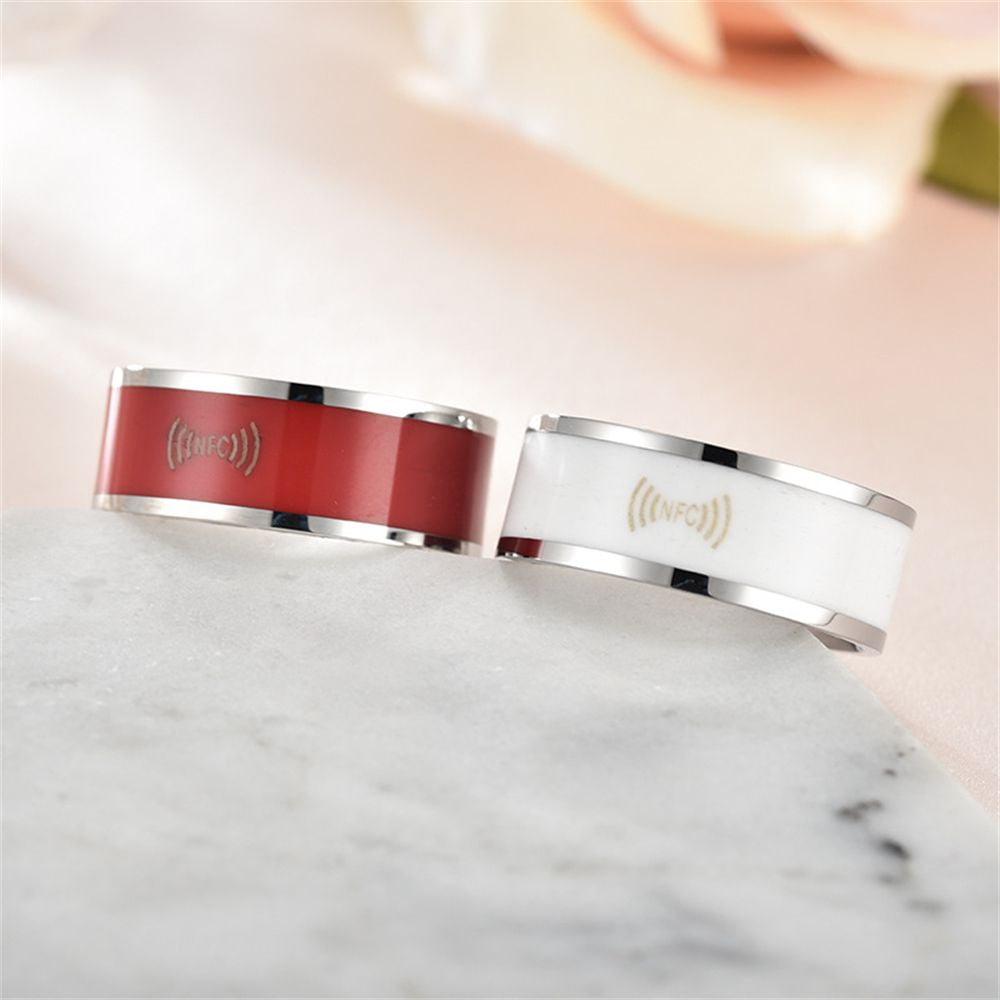 For Android XIANSTORE Fashion Wearable Connect Waterproof Intelligent NFC  Finger Ring NEW Technology Android Phone Equipment Multifunctional Smart/Multicolor