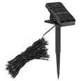 thumbnail image 2 of Cadena de luz, 12 m, 100 chips LED, cadena de luz para exteriores, cadena de luz para jardín, diseño aerodinámico, 2 of 8