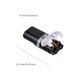 thumbnail image 3 of Conector De Cable De Resorte Abrazadera de conector de cable Terminal de conector de 2 vías Sin pelado de cables para electricista Sywqhk Libre de BPA, 3 of 3