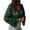 Green, variant on Long Sleeve Shirts for Women, Women's Lace Button Up Shirt Peasant Boho Embroidered Tops Long Sleeve Floral Sheer Blouses